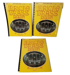 1976 JERICHO BRASS AGAIN – 3 Music Books – Full Instrumentation – USA Medley
