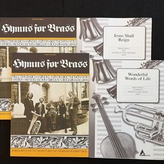 Sacred Brass Quartet Sheet Music Lot 4 Complete Sets Church Ensemble Music