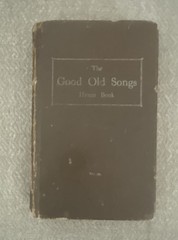VTG Good Old Song Hymnal, C H Cayce, Words-Only, 649 Pg, Brown Hardcover, Good
