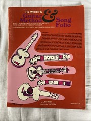 Lot of 4 Guitar Books Instruction Books Hy White Alfred Mel Bay