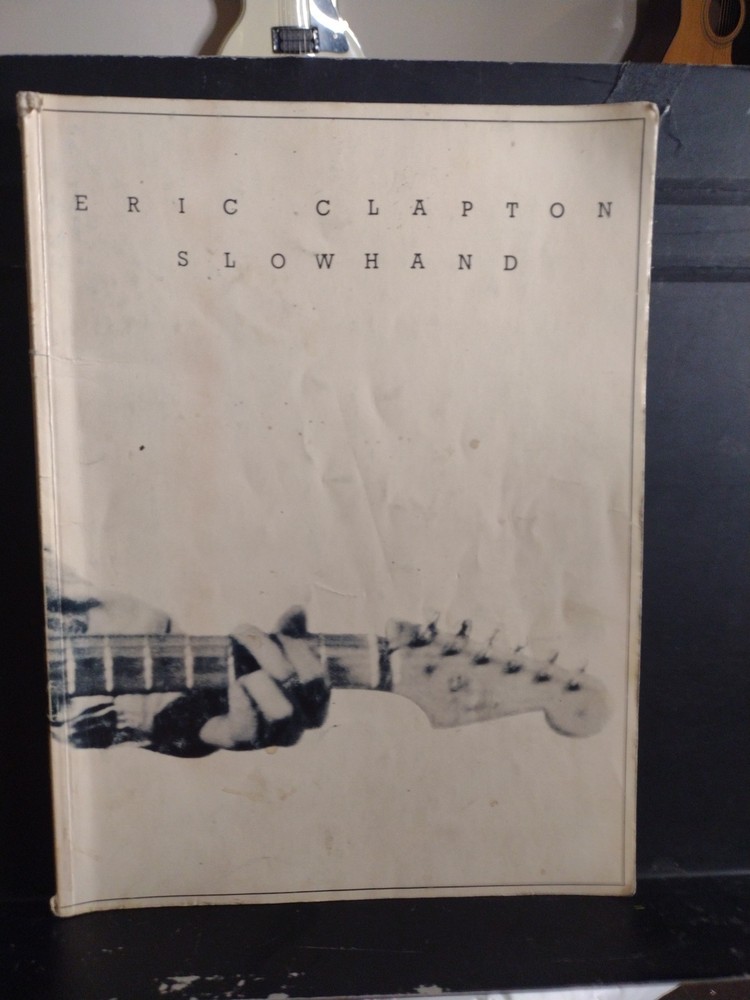 Eric Clapton Songbook Slowhand Sheet Music Guitar Piano Photos 1978 Good Cond