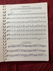 Harold Mitchell Trumpet Method Book #4 Comb Bound 1967 Very Good Condition