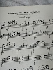 Tarrega, Fransisco : Original Compositions For Classical Guitar Solo Sheet Music