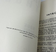 Sedlon Accordion Method Books One Two & Three 1939 Instruction Program Trio