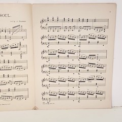 Antique 1901 Sabbath Echoes Sun Of My Soul Piano Organ Sheet Music