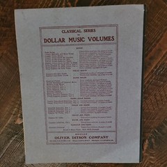Oliver Ditson Company Bass Songs Edited by Heinrich Kiehl Vintage Songbook 1901