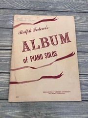 Ralph Federer Album of Piano Solos Songbook Theodore Presser 1946