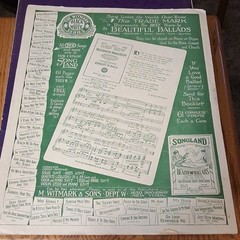 M. Witmark & Sons Just an Ivy Covered Shack Sheet Music Piano Voice 1650