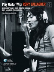 Play Guitar with Rory Gallagher Tab Sheet Music Blues 16 Songs Book Online Media