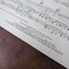 As Long As I Live by Steiner Tobias (Vintage Sheet Music 1944 Witmark)