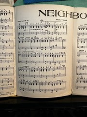 NEIGHBORS Sheet Music Fox Trot O&rsquo;Flynn Cavanaugh Weldon 1934 P/V Piano