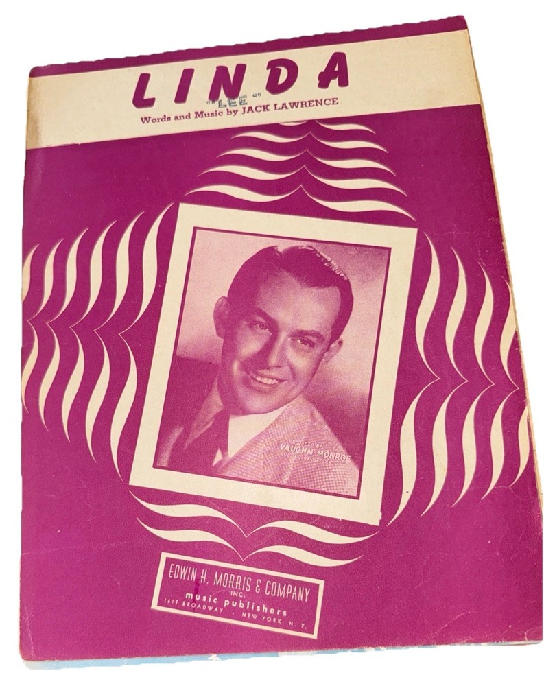 Linda Sheet Music Piano Pop Orchestra Edwin H. Morris & Company, Inc.