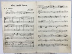 Mexicali Rose Trumpet Sheet Music By Jack Tenney Paul Weirick MM Cole Pub 1936