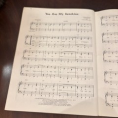 Vintage 1982 Family Sing-A-Long Songbook Piano Vocal Organ Chords Lyrics Music