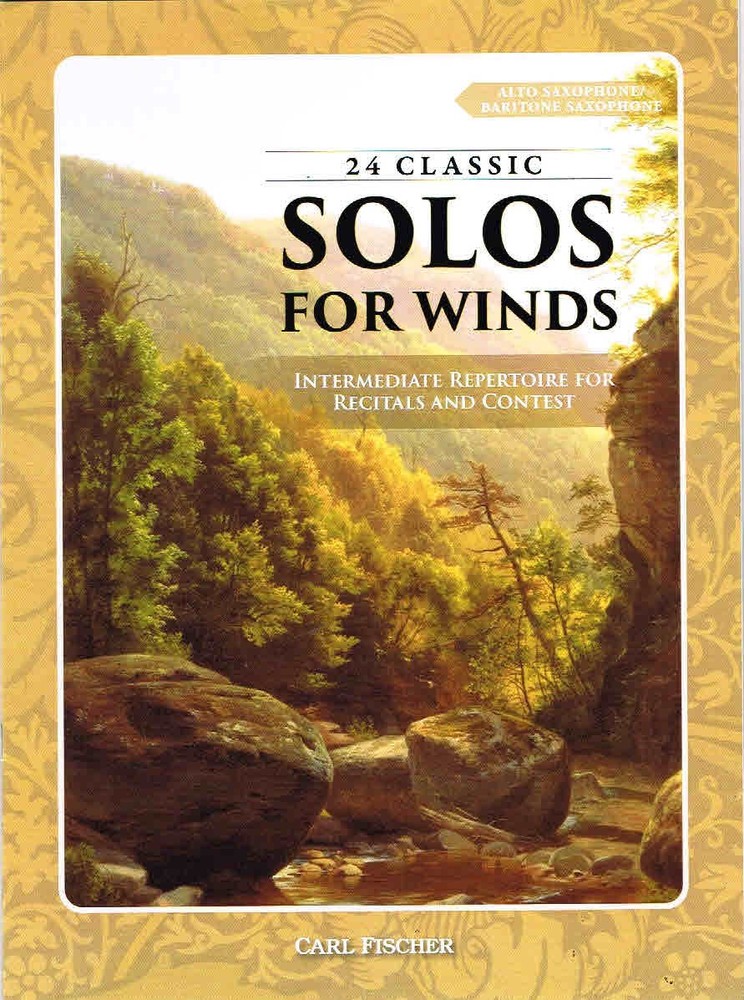 24 Classic Solos for Winds – Alto or Bairtone Saxophone (WF248)