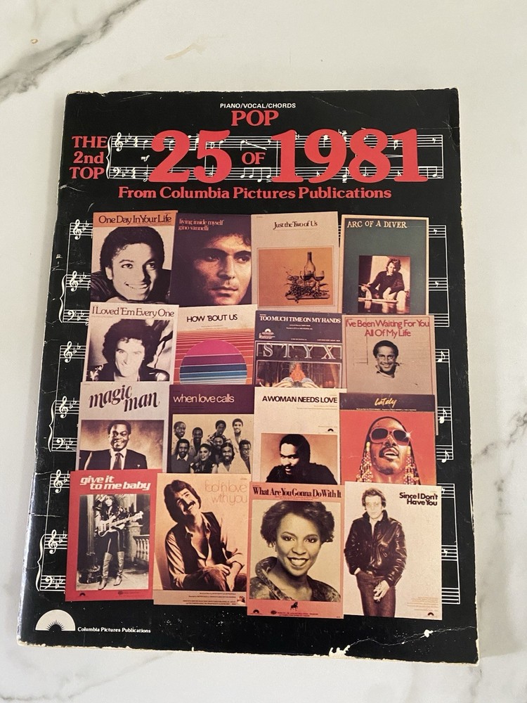 Pop The 2nd Top 25 Songs Of 1981 Songbook