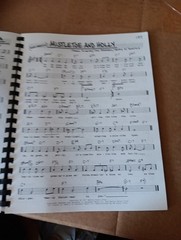 The Real Christmas Book Sheet Music C Instruments Edition w/ Lyrics Nr Fine