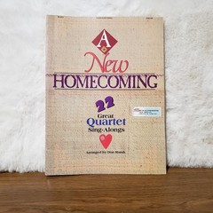 A New Homecoming Quartet Don Marsh 1988 Southern Gospel Songbook Sheet Music