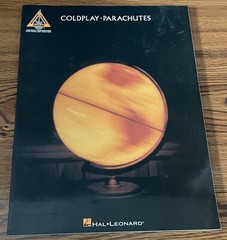 COLDPLAY Parachutes Guitar Tablature Songbook