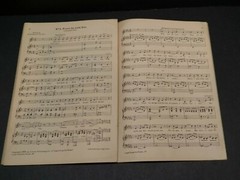3 Antique Sheet Music Books Choral Arrangements Mixed Voices Easter M28
