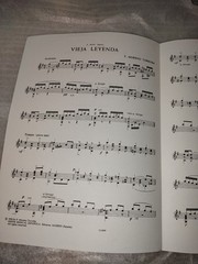 F.M. Torroba Vieja Leyenda Classical Guitar Solo Sheet Music