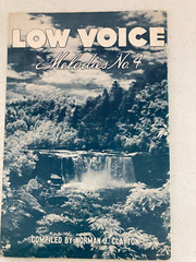 Low Voice Melodies No. 4 Compiled by Norman J Clayton Word of Life Songbook 1959