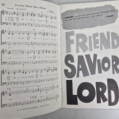 Life Love Peace Christian Youth Songbook Piano Vocal Lillenas 1970 Christian Vtg