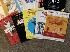 Vtg. Broadway Musicals Vocal Selections Books Lot of 11 Lightly Used