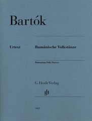 Bartok Romanian Folk Dances Piano Solo Sheet Music Book NEW 051481402