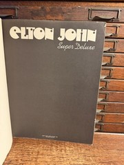 Vintage Elton John Super Deluxe Songbook 1977 Dick James Music Trade Paperback