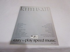 Vtg. 1978 Golden Collection Organ Songbook Kimball Easy to Play -Swanee River