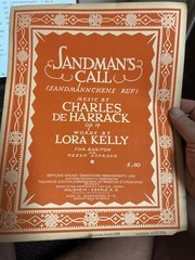 L 1924 11×14 Vienna Austria Press SANDMAN’S CALL by De Harrack