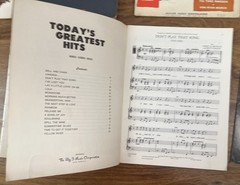 (8) 1965-86 Theatre/Broadway Music/Lyrics Songbooks & Hit Song Books -79 Songs