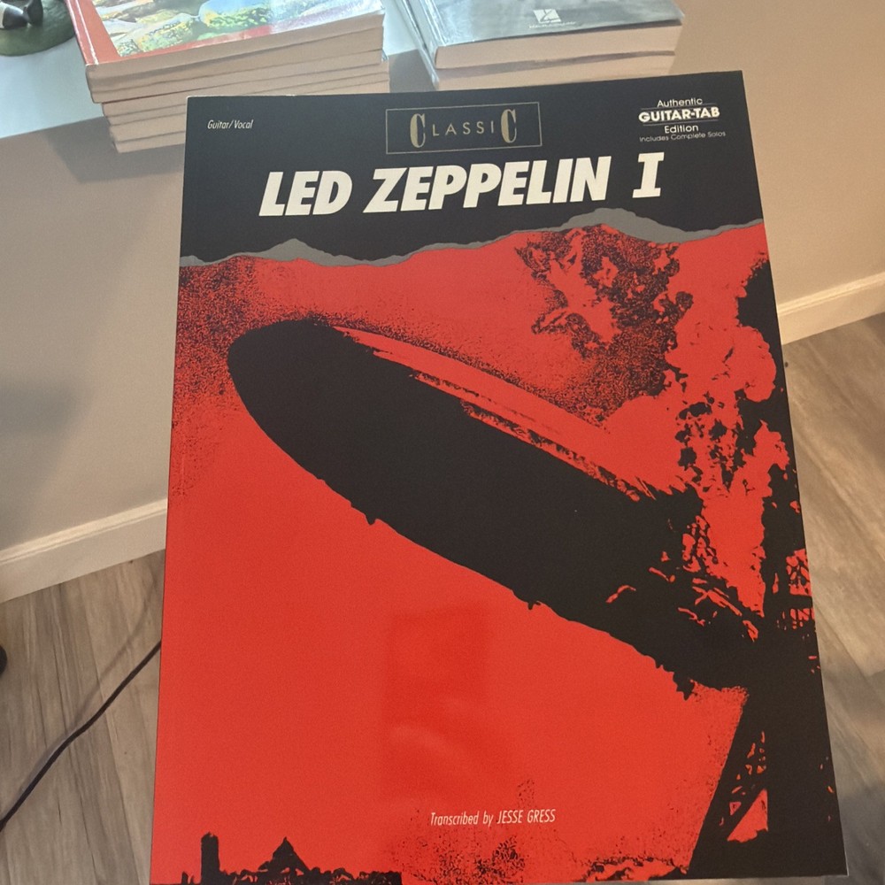 LED ZEPPELIN Guitar Tab Songbook I Authentic GUITAR-TAB Edition 128 Pages New