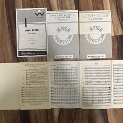 Collection Of Negro Spirituals Vocal Scores