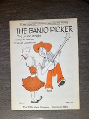The Banjo Picker Piano Duet John Thompson Series N. Louise Wright Vintage