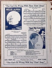 1926 PRECIOUS FOX TROT SONG UKULELE RAYMOND B EGAN LEO FEIST SHEET MUSIC Z3000