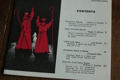 The Volunteer Choir 1976 Antique Music Booklet VTG Christmas Issue Gospel Songs