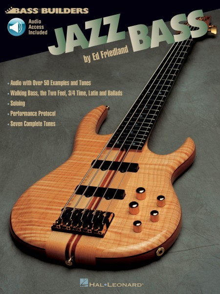 Jazz Bass Sheet Music Bass Builders Book and Audio NEW 000695084
