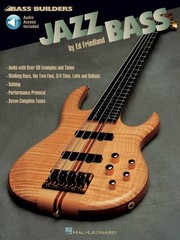 Jazz Bass Sheet Music Bass Builders Book and Audio NEW 000695084