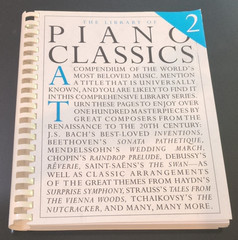 The Library of Piano Classics 2 Spiral Bound Classical Solo Piano Sheet Music