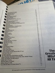 Eb Songbook 101 Big Band Combos Alto Saxophone Horn Flute Clarinet Comb Bound VG
