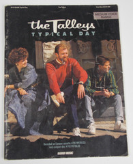 1989 The Talleys – Typical Day Songbook -Medium Voice Vocal – Word Music