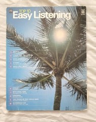 TOP 10 EASY LISTENING Songbook Sheet Music Pop Rock Piano Organ 1960&rsquo;s Songs
