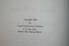 Vintage 1960 Hymns of Worship and Remembrance Hymnal Hardcover