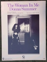 DONNA SUMMER Sheet Music THE WOMAN IN ME 1982 8 Pages Warner Bros. VERY GOOD