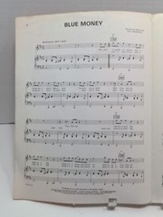 Blue Money Sheet Music Van Morrison Piano Voice Guitar 70s Folk Pop Rock F1T