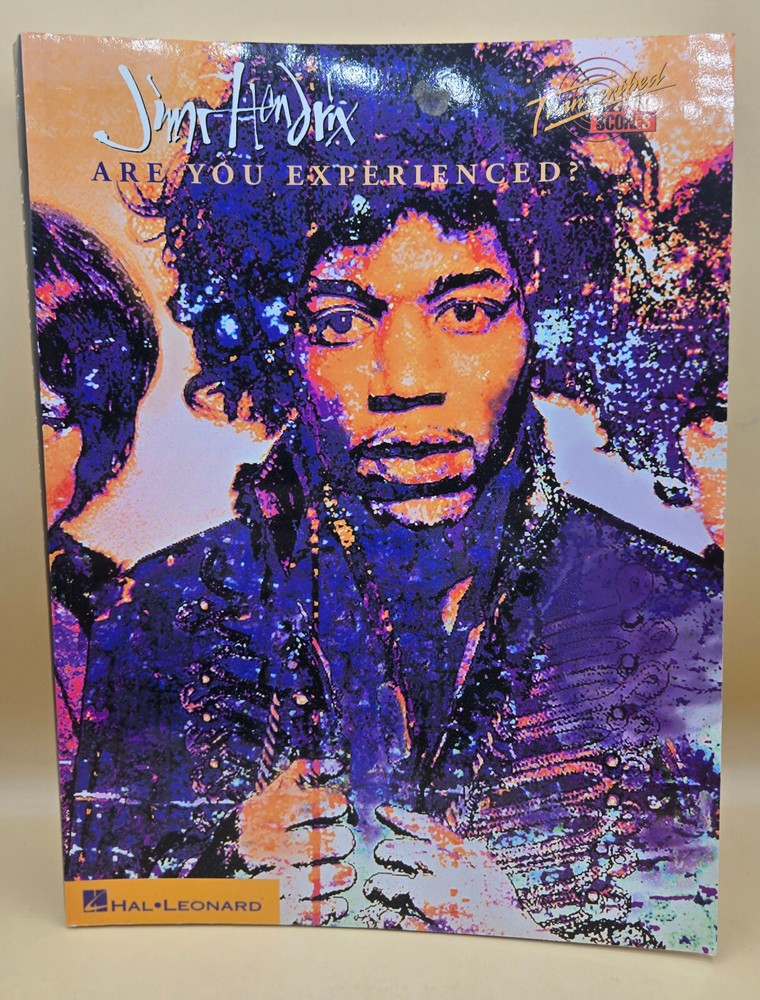 Vtg 1996 Jimi Hendrix -Are You Experienced Guitar Transcribed Scores Hal Leonard