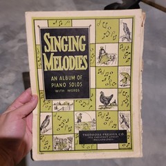 Singing Melodies Sheet Music Theodore Presser 1936 Piano Solo