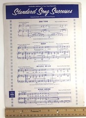 Blue Moon by Lorenz Hart & Richard Rodgers (Robbins Music 1934) Sheet Music
